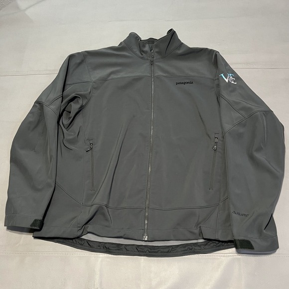 Patagonia Adze Hybrid Jacket Soft Shell Gray Ripstop Polartec 83450-2XL-2921 - Picture 1 of 12